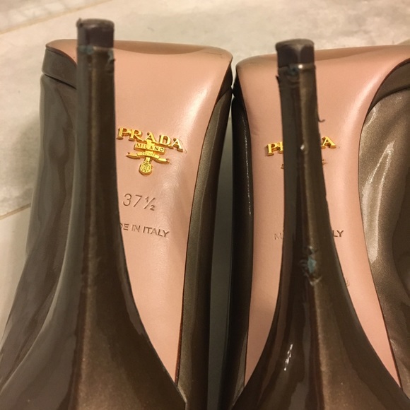 Prada peep toe heels - Picture 7 of 8